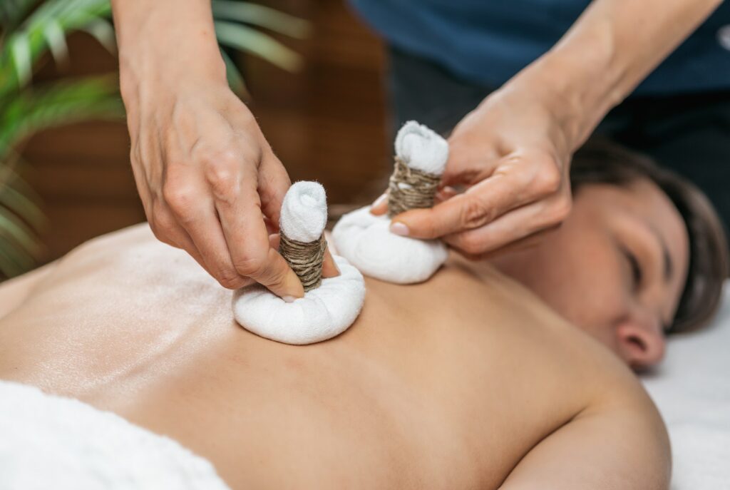 Ayurvedic Massage with Kizhi or Herbal Bags at Wellness Center